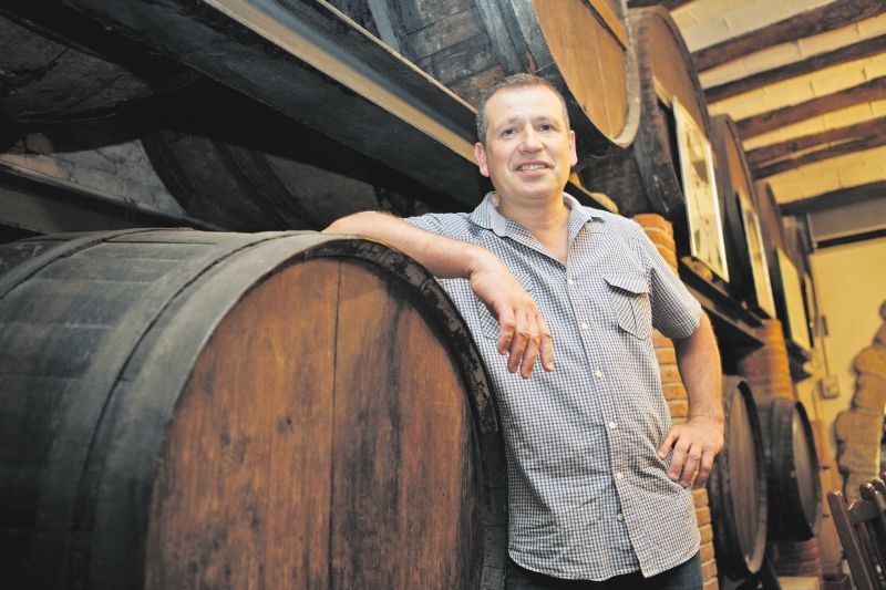 Josep Gómez es centrarà en la producció del vi Maius des de la seva vinya del Priorat FOTO: Artur Ribera
