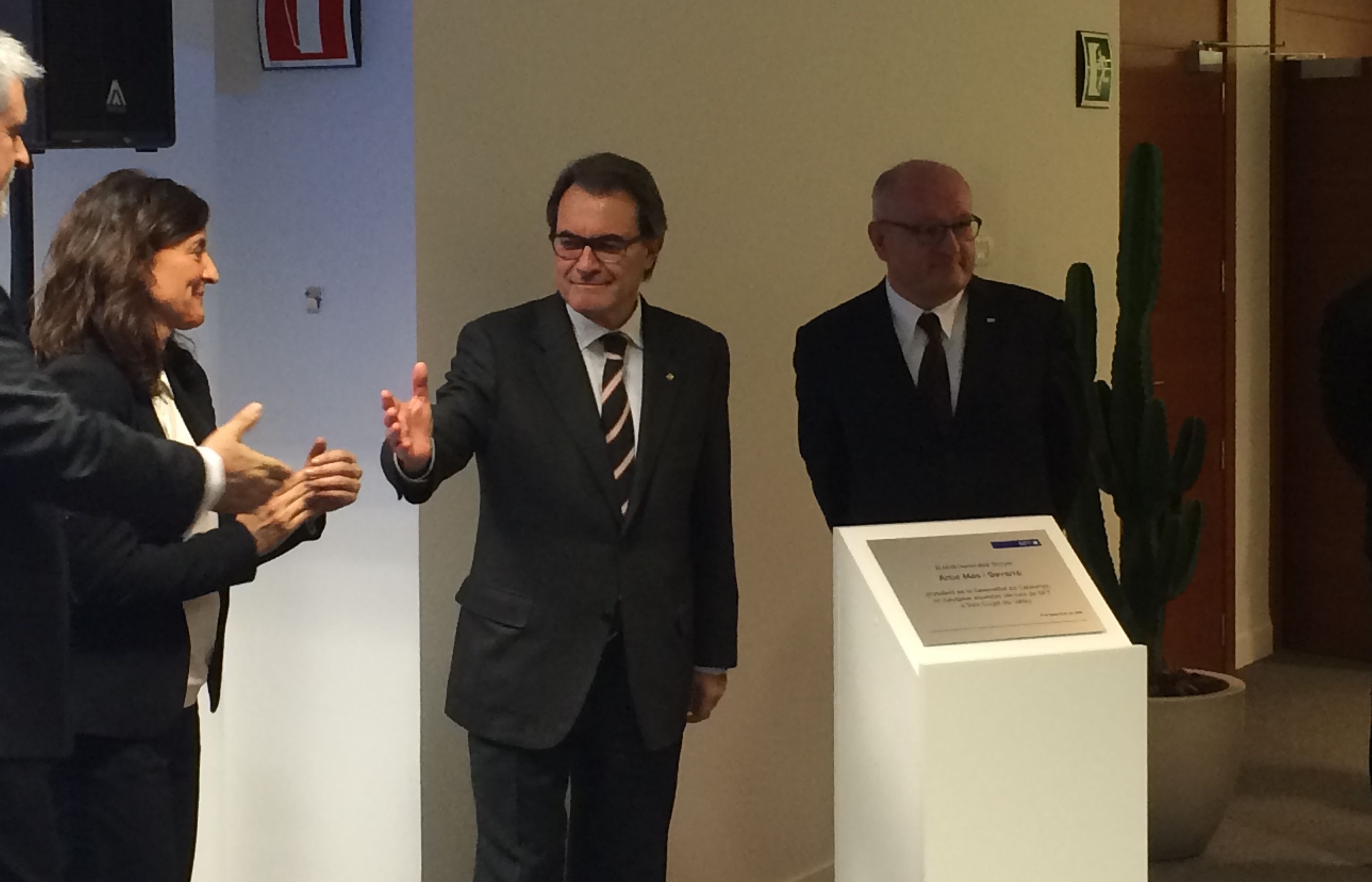 Artur Mas va inaugurar oficialment el nou centre de GFT a Sant Cugat, que dóna feina a 600 persones.