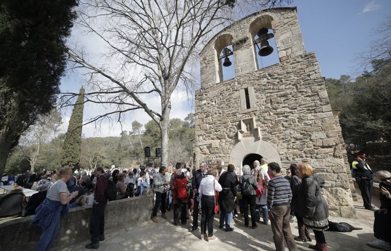 L'ermita de Sant Medir, es pot visitar cada dissabte. FOTO: Arxiu