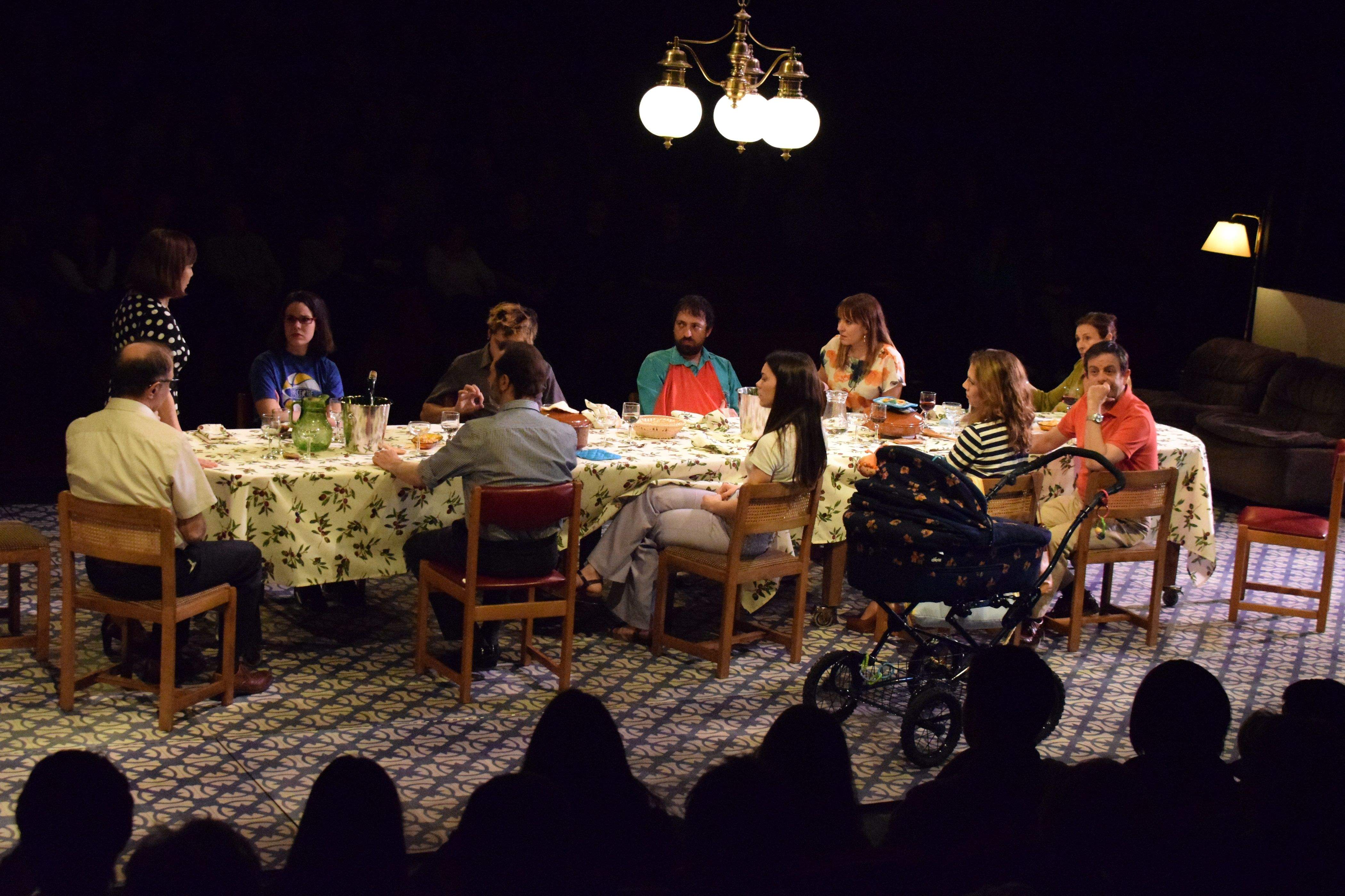 Moment de l'assaig de l'obra. FOTO: Cedida