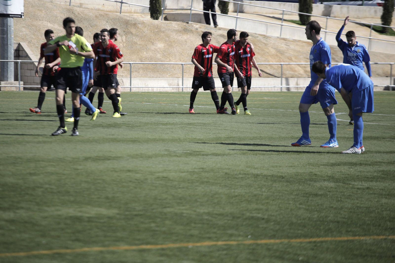 Jimmy ha estat l'autor de l'únic gol de l'equip local. FOTO: Artur Ribera Jimmy ha estat l'autor de l'únic gol de l'equip local. FOTO: Artur Ribera