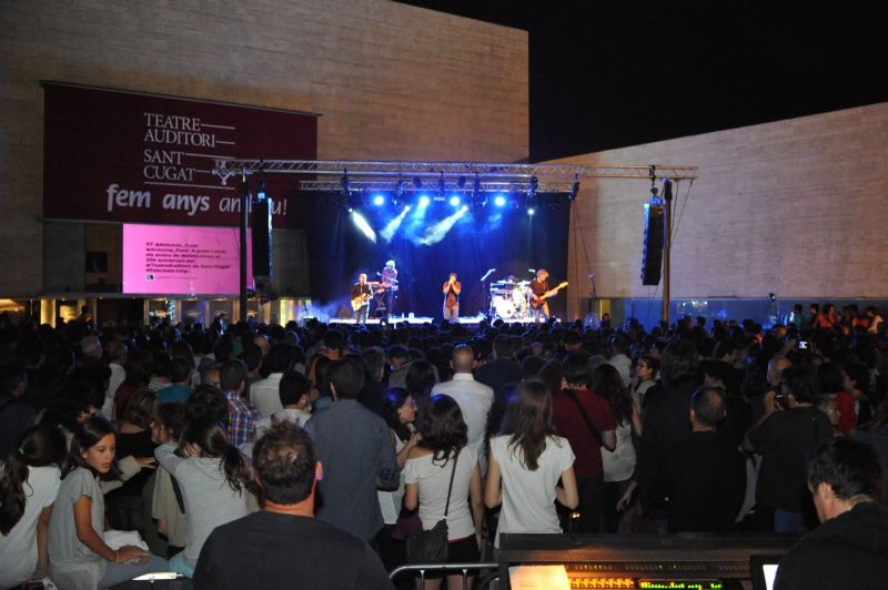 El Teatre-Auditori celebrava 20 anys a la ciutat. FOTO: Amanda Bernal
