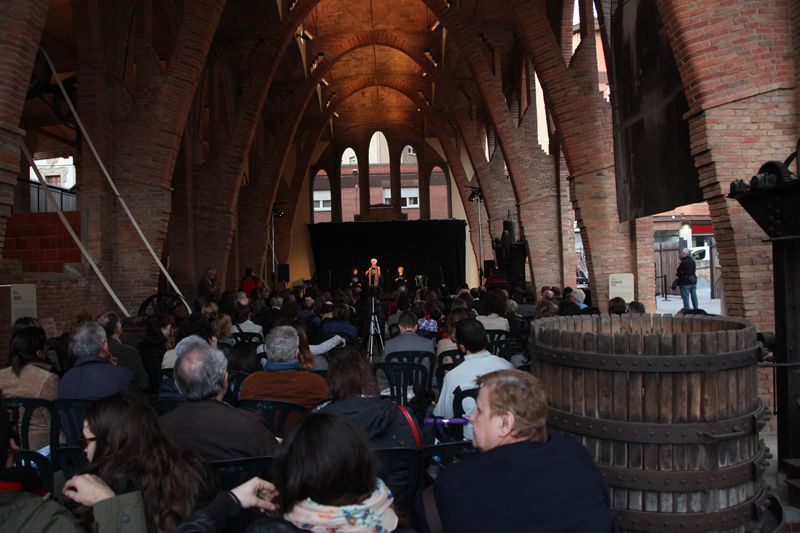 Fila Zero, a l'escenari. FOTO: Lali Puig