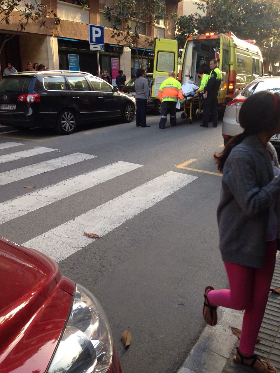 Una persona ha resultat ferida. FOTO: M.S.