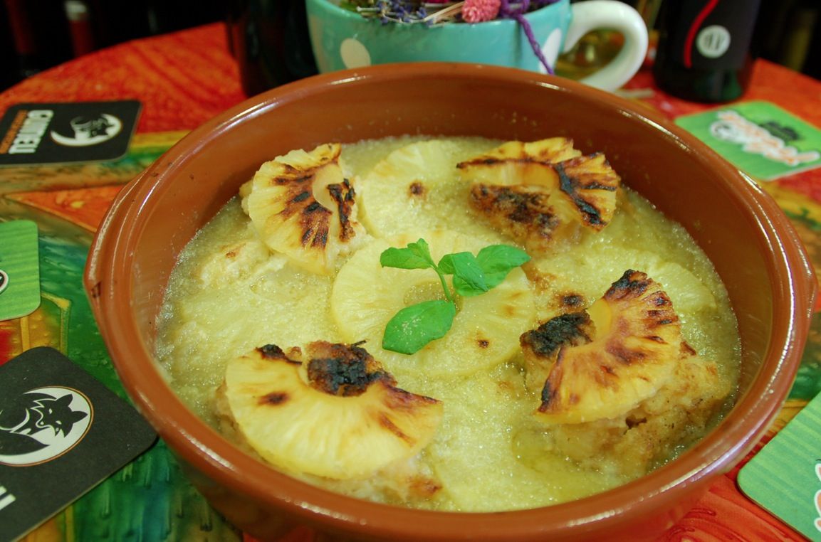 Bacallà amb mel i pinya, de Maria Abadia. FOTO: Artur Ribera Bacallà amb mel i pinya, de Maria Abadia. FOTO: Artur Ribera