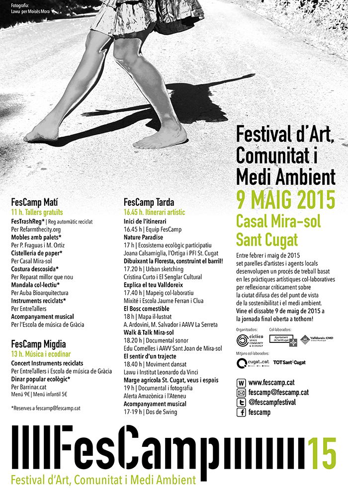 Cartell de la segona edició del Fescamo. Cartell de la segona edició del Fescamo.