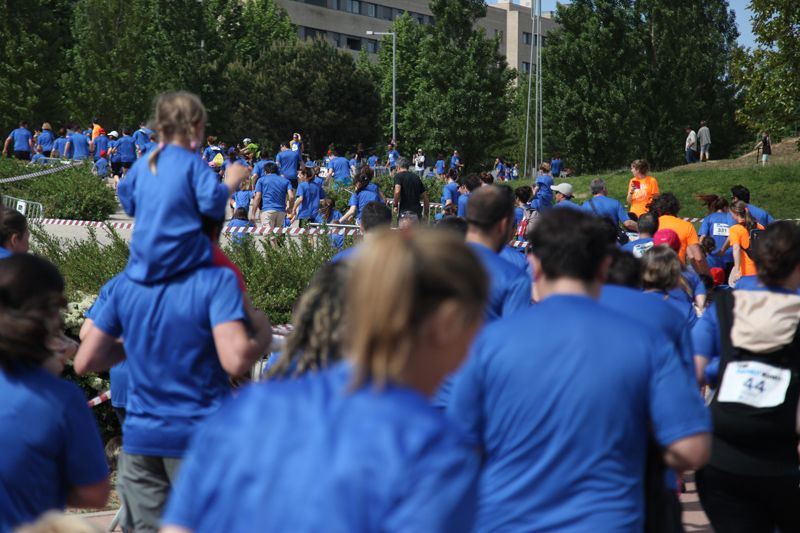Les proves s'han fet entre el Parc Central i el turó de Can Mates. FOTO: Lali Puig Les proves s'han fet entre el Parc Central i el turó de Can Mates. FOTO: Lali Puig