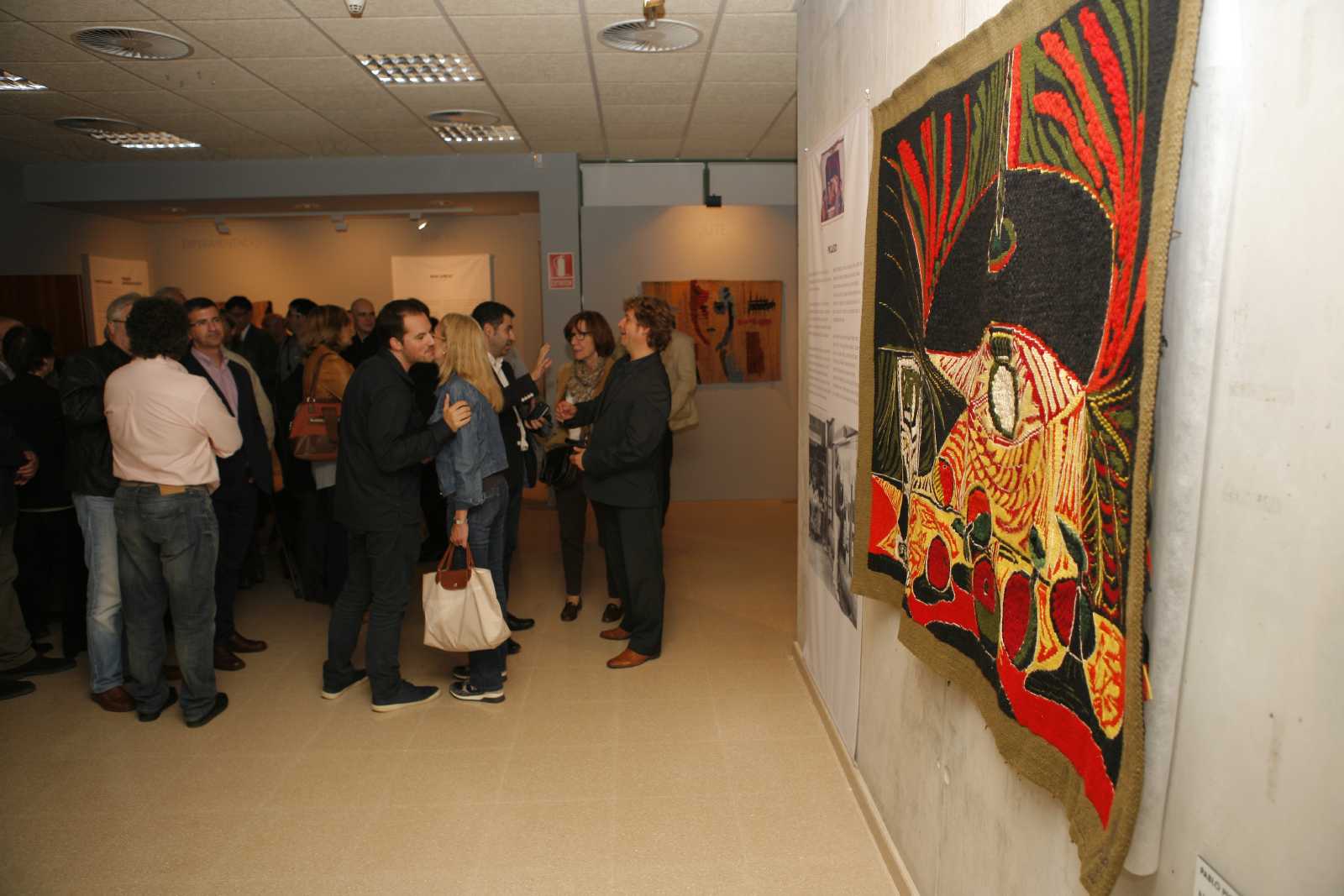 El Museu del Tapís Contemporani acollirà un taller d'art tèxtil. FOTO: Artur Ribera