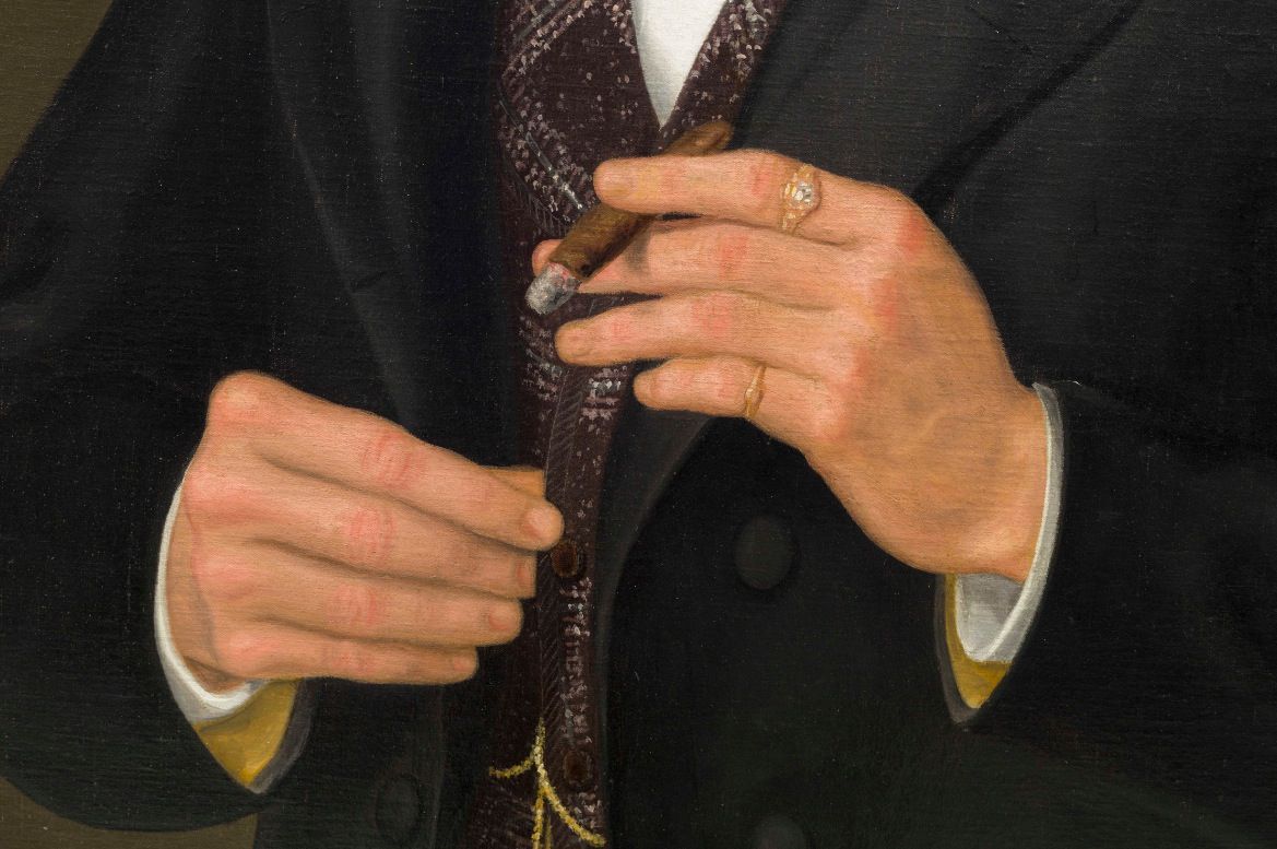 Detall després del procés de conservació i restauració. FOTO: Ramon Maroto Detall després del procés de conservació i restauració. FOTO: Ramon Maroto