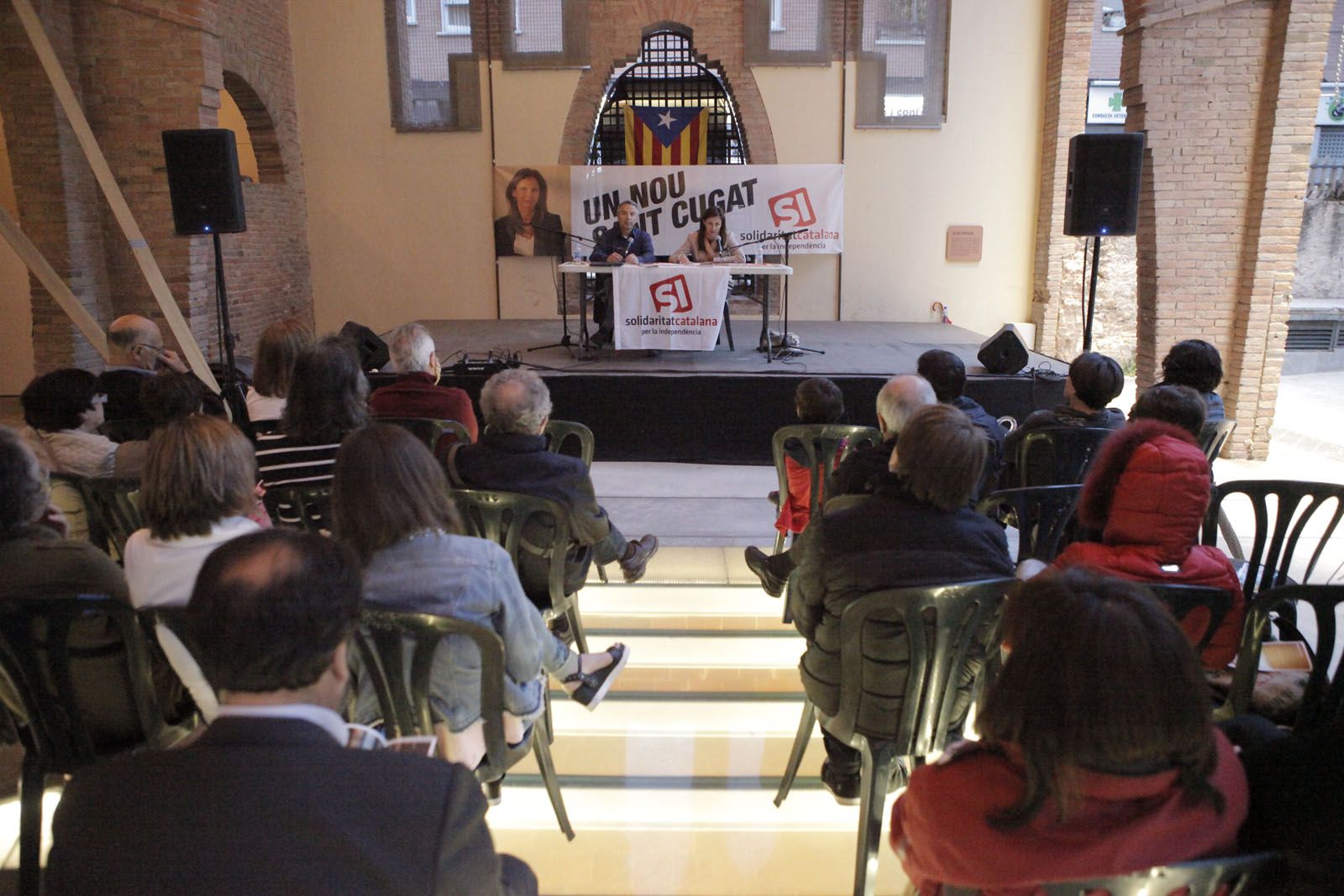 L'acte ha estat al Celler Modernista. FOTO: Artur Ribera