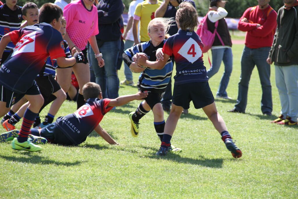 Els m&eacute;s petits del CR Sant Cugat van demostrar la seva qualitat. FOTO: CR Sant Cugat