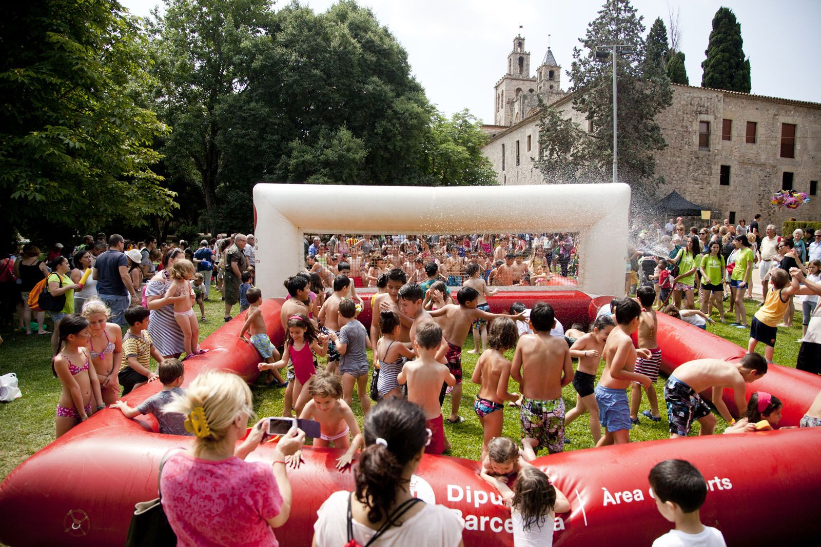 La Festa de l'Aigua es trasllada enguany al Parc Central. FOTO: Lali Puig