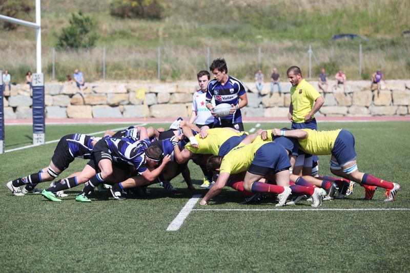 Bona imatge del Club de Rugby Sant Cugat, malgrat la derrota. FOTO: Lali Puig Bona imatge del Club de Rugby Sant Cugat, malgrat la derrota. FOTO: Lali Puig