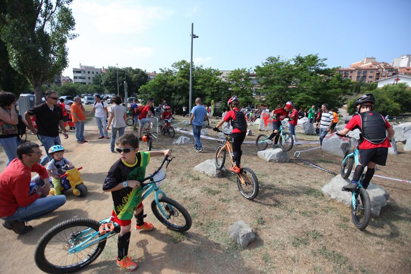 La competició ha tingut lloc al Parc de Bici Trial de Sant Cugat, a Coll Favà. FOTO: Lali Puig La competició ha tingut lloc al Parc de Bici Trial de Sant Cugat, a Coll Favà. FOTO: Lali Puig