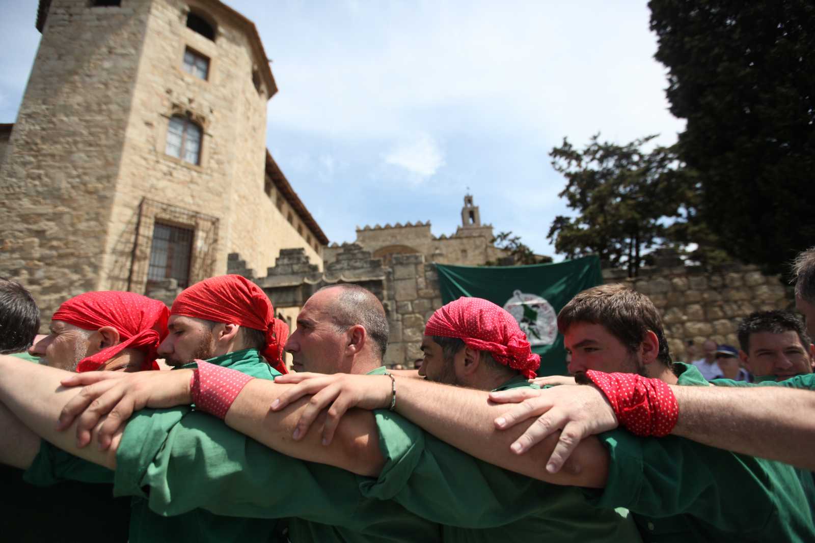 Els castells que es veuran a plaça es decidiran en funció dels assajos. FOTO: Lali Puig