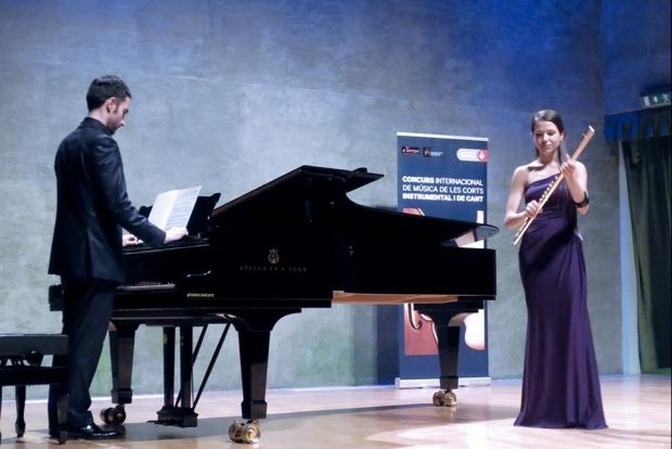 Franch, al Concurs Internacional de Música de les Corts. FOTO: Josep Maria Rebés