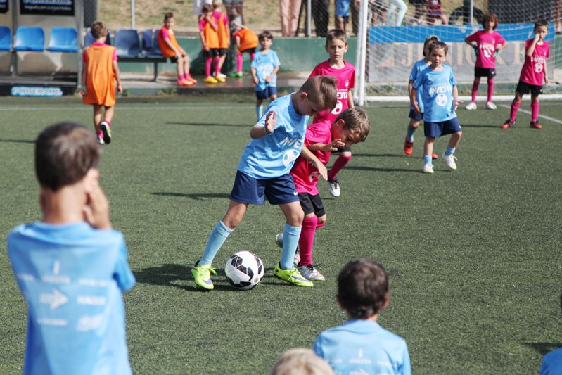 Doscents nens s'han inscrit cada setmana al campus. FOTO: Lali Puig