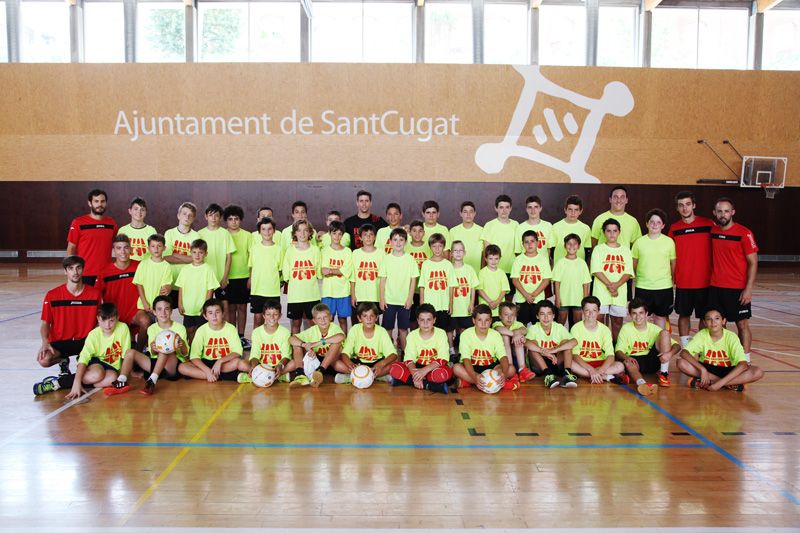 Foto de família dels participants del campus. FOTO: Lali Puig Foto de família dels participants del campus. FOTO: Lali Puig