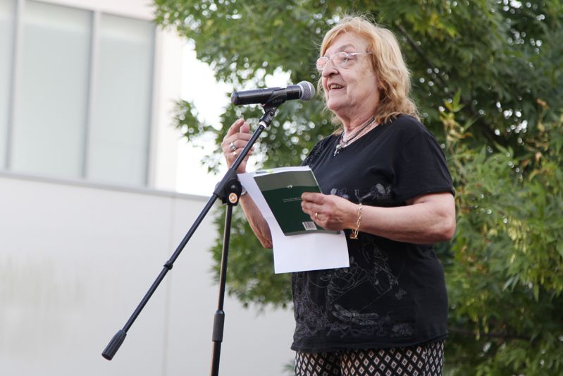 Marta Pessarrodona a Mira-sol FOTO: Lali Puig Marta Pessarrodona a Mira-sol FOTO: Lali Puig