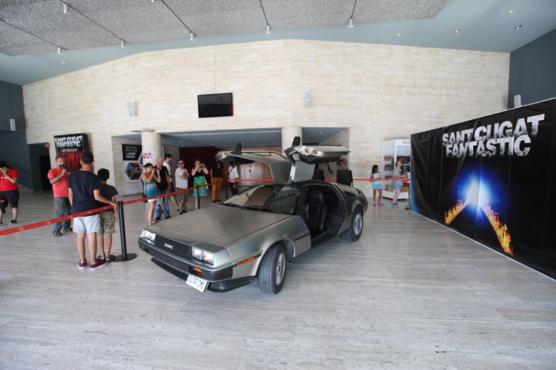 L'any passat, el Sant Cugat Fantàstic portava el DeLorean a Sant Cugat FOTO: Lali Puig L'any passat, el Sant Cugat Fantàstic portava el DeLorean a Sant Cugat FOTO: Lali Puig