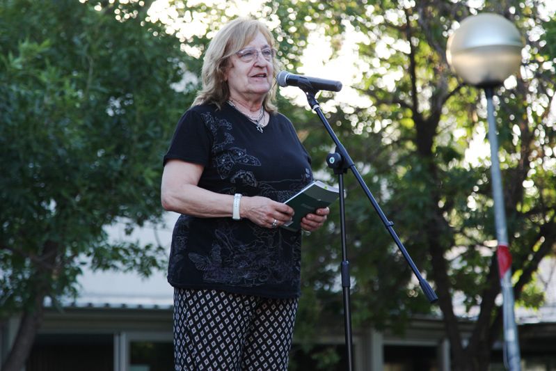 Marta Pessarrodona pronunciava el pregó divendres. FOTO: Lali Puig Marta Pessarrodona pronunciava el pregó divendres. FOTO: Lali Puig