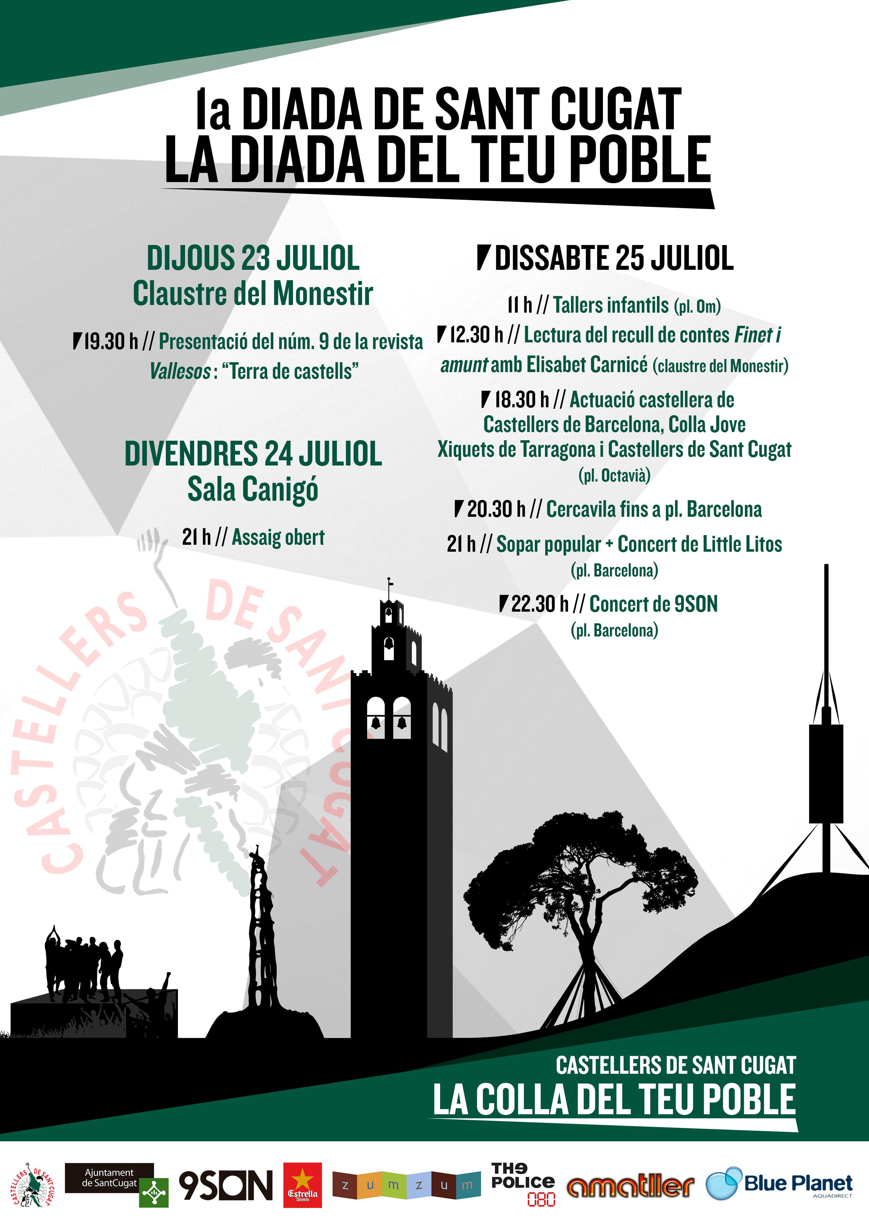 Cartell de la Diada. FOTO: Cedida