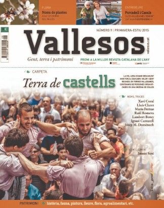 Portada de 'Vallesos. Terra de Castells'. FOTO: Cedida