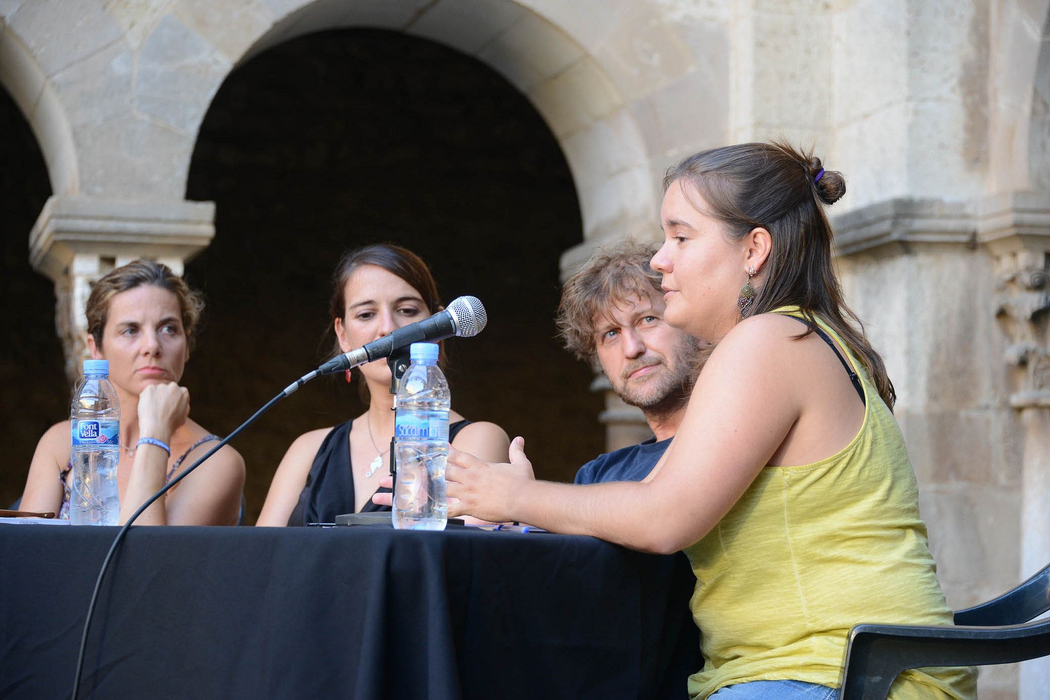 Els Castellers de Sant Cugat tenen un paper rellevant en el reportatge. FOTO: Localpres