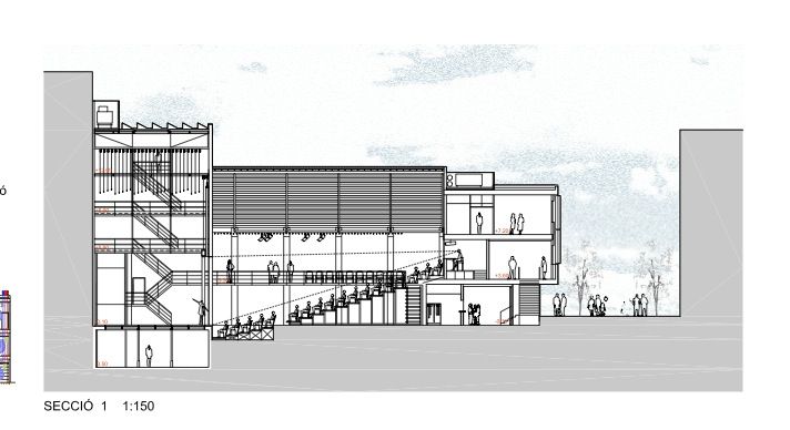 Les obres es calcula acabaran el 2019. FOTO: Cedida