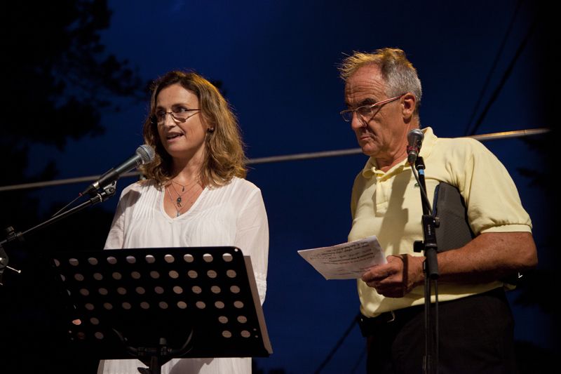 Gemma López, durant el pregó. FOTO: Lali Puig