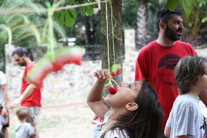 Els infants han pogut gaudir dels Jocs de Cucanya. FOTO: Lali Puig Els infants han pogut gaudir dels Jocs de Cucanya. FOTO: Lali Puig