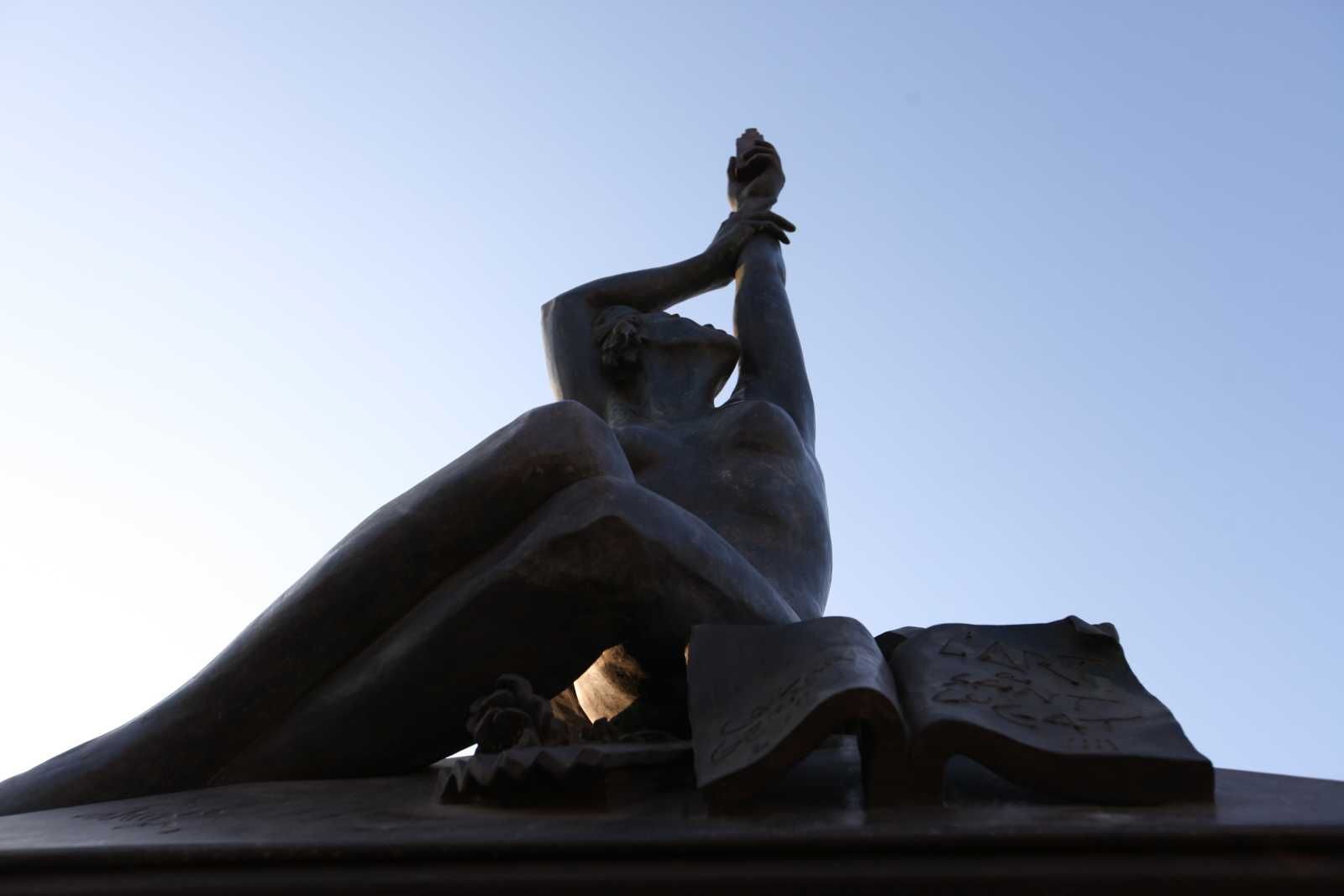 Amb la projecció a Cal Gerrer es coneixerà la història de l'escultura. FOTO: Lali Puig