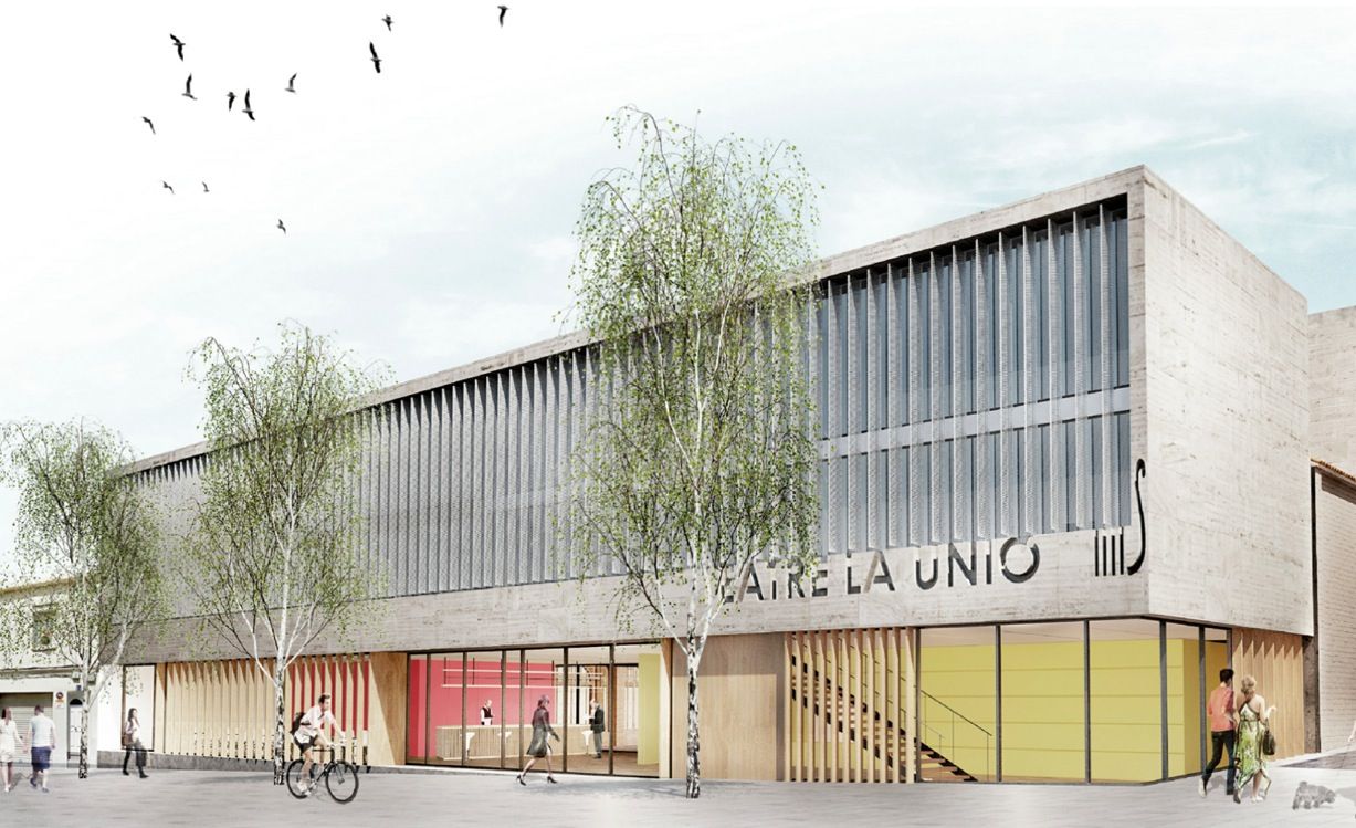 Així serà l'edifici vist des de l'exterior. FOTO: Cedida Així serà l'edifici vist des de l'exterior. FOTO: Cedida