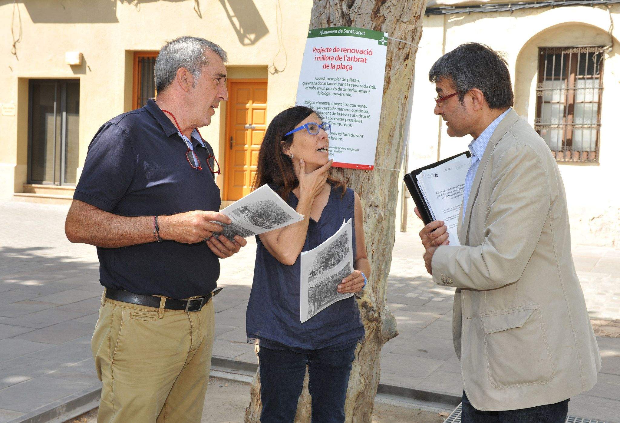 El projecte de sanejament s'ha explicat aquest divendres, 31 de juliol. FOTO: Localpres