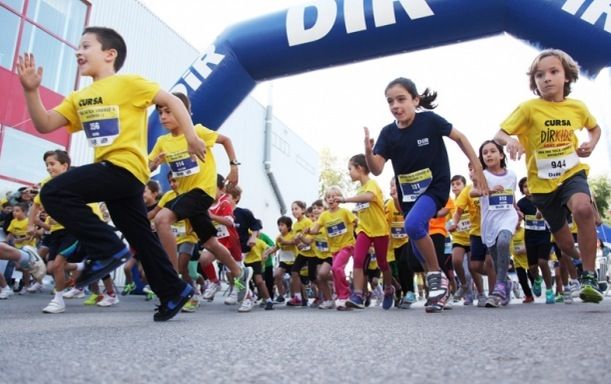 Un total de 150 nens i nenes van participar en la primera Kids- DiR. FOTO: Lali Puig Un total de 150 nens i nenes van participar en la primera Kids- DiR. FOTO: Lali Puig
