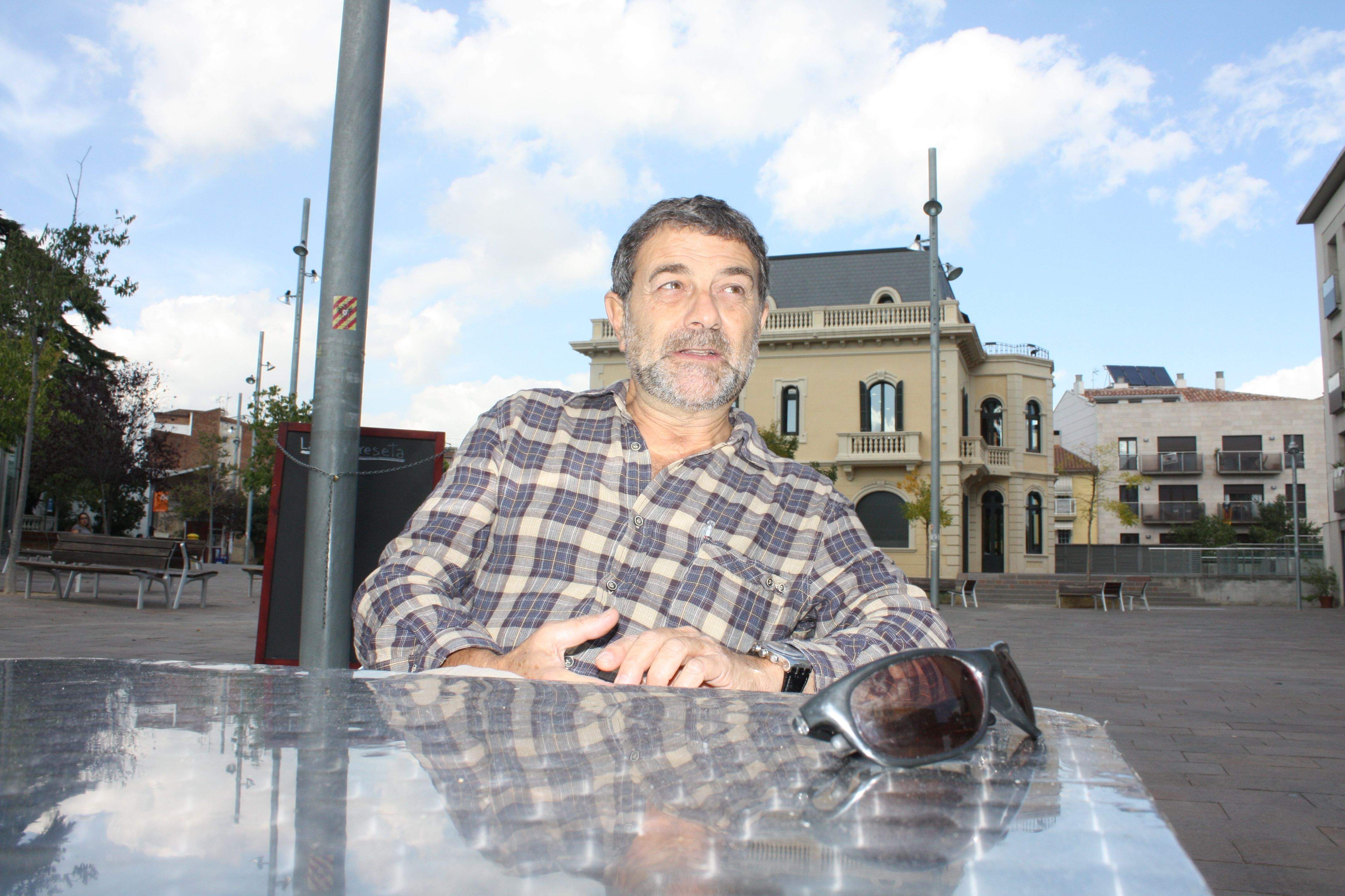 Roda en una entrevista amb el TOT. FOTO: Jr. Armadàs