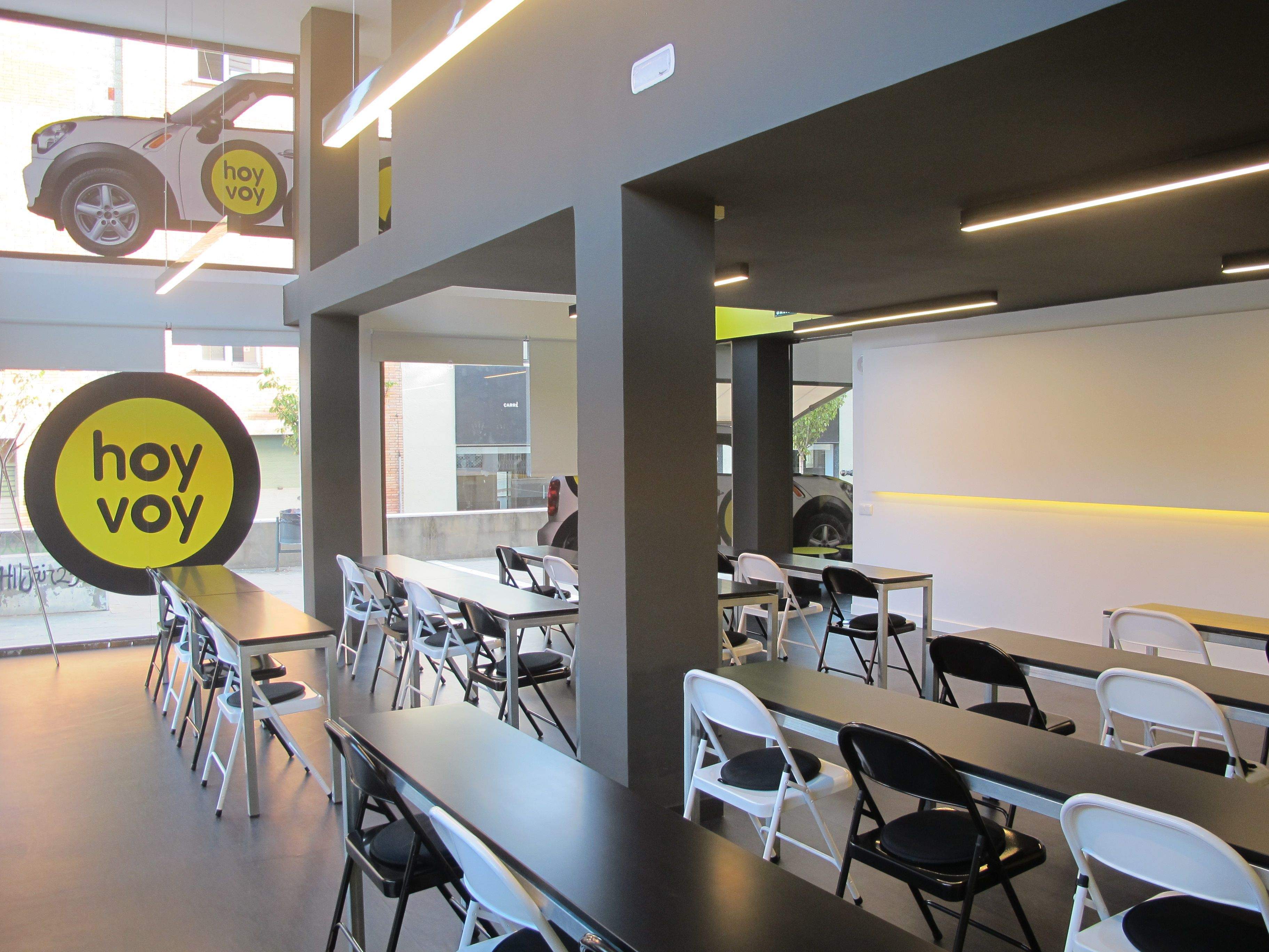 L'autoescola per dins. FOTO: Cedida