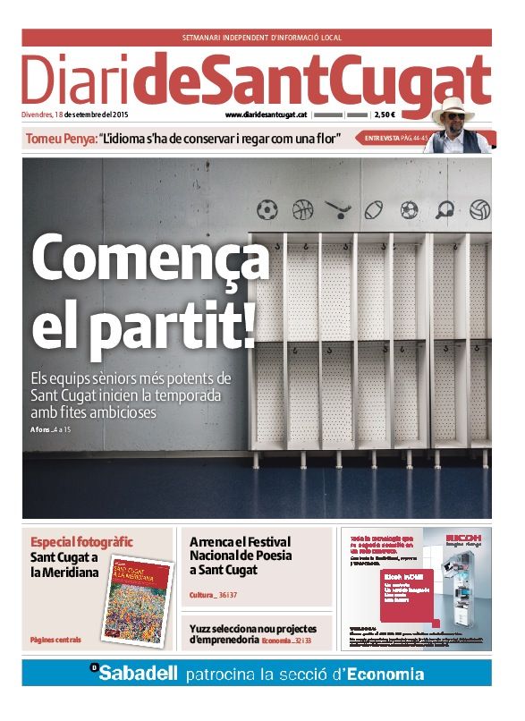 Portada del Diari, 1065.