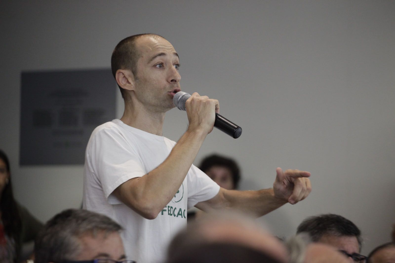Àngel Benito ha defensat la posició del club cannàbic. FOTO: Artur Ribera Àngel Benito ha defensat la posició del club cannàbic. FOTO: Artur Ribera