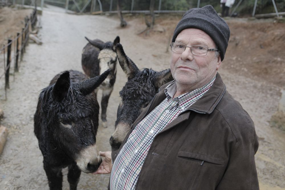 Josep Castillo és propietari de la finca. FOTO: Artur Ribera