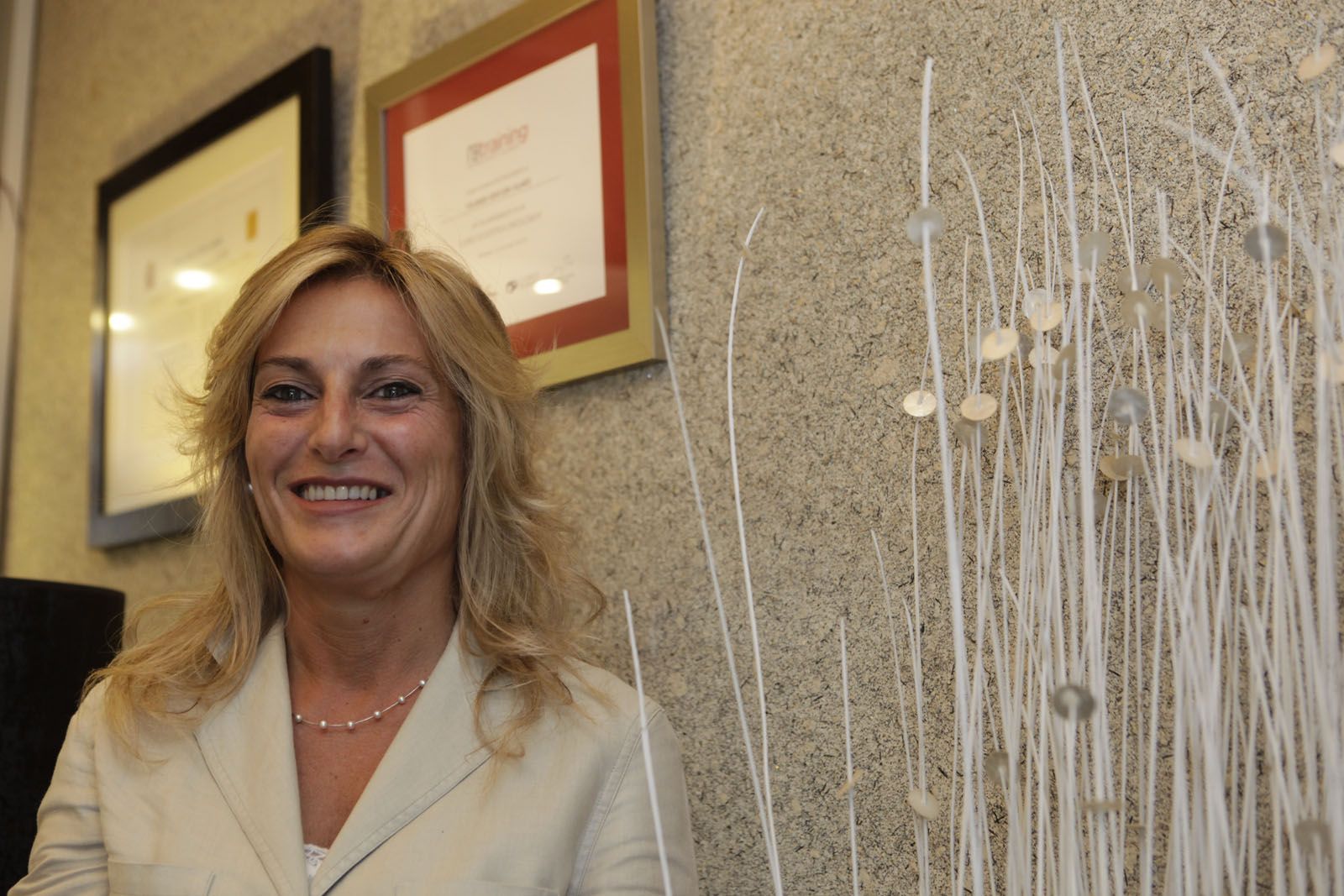 Yolanda Ventura, propietària del centre d'estètica Ilheus. FOTO: A. Ribera