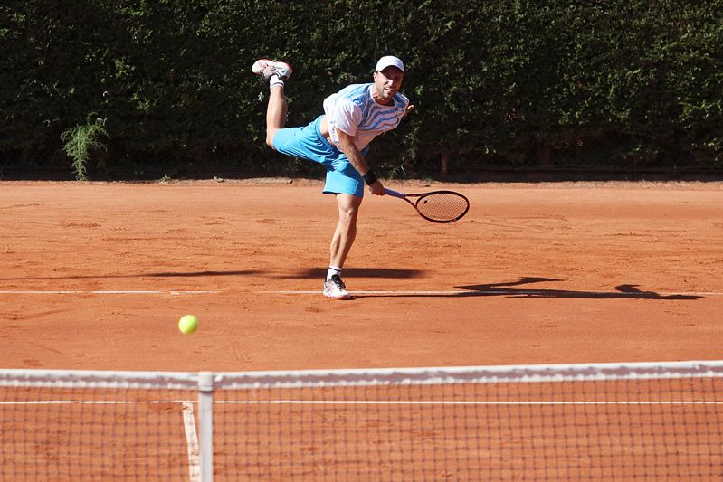 Steven Díez no ha donat cap opció a Giraldi. FOTO: Lali Puig Steven Díez no ha donat cap opció a Giraldi. FOTO: Lali Puig