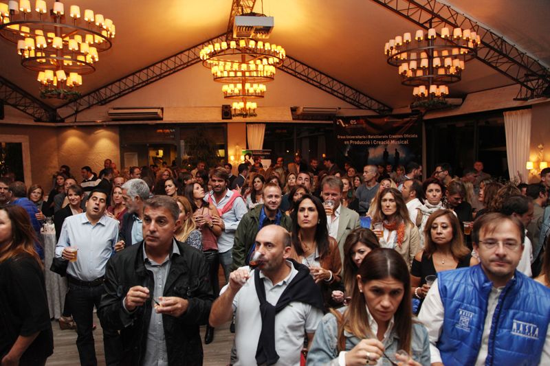 En el sopar-lliurement de premis, que s'ha fet a Masia Sant Cugat, hi ha hagut més de 300 persones. FOTO: Lali Puig 