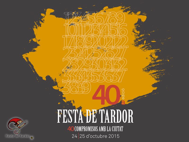 El cartell de la Festa de Tardor 2015. FOTO: Cedida