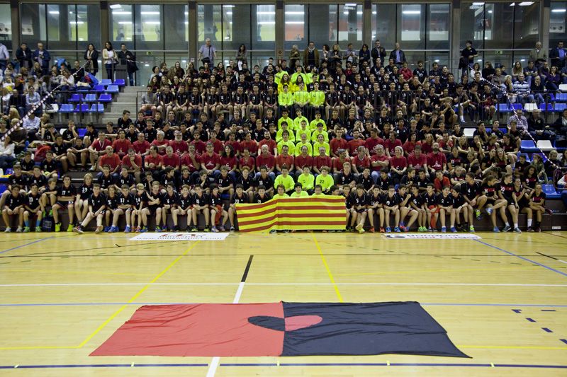 El Club Handbol Sant Cugat té 16 equips i 270 jugadors. FOTO: Lali Puig