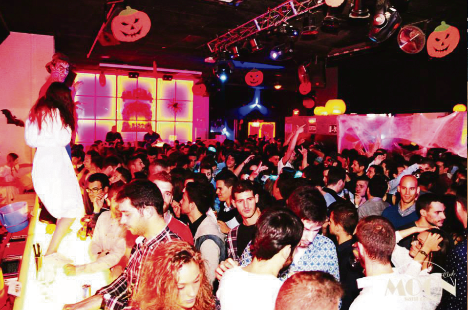 Una festa de Halloween al Moon. FOTO: Cedida Una festa de Halloween al Moon. FOTO: Cedida