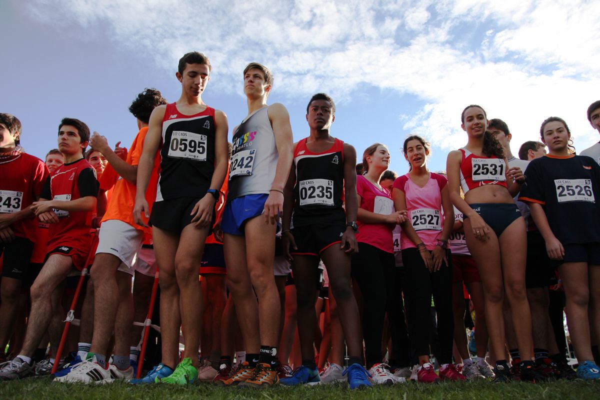 Alguns dels corredors del Cros de l'edició passada. FOTO: Lali Puig