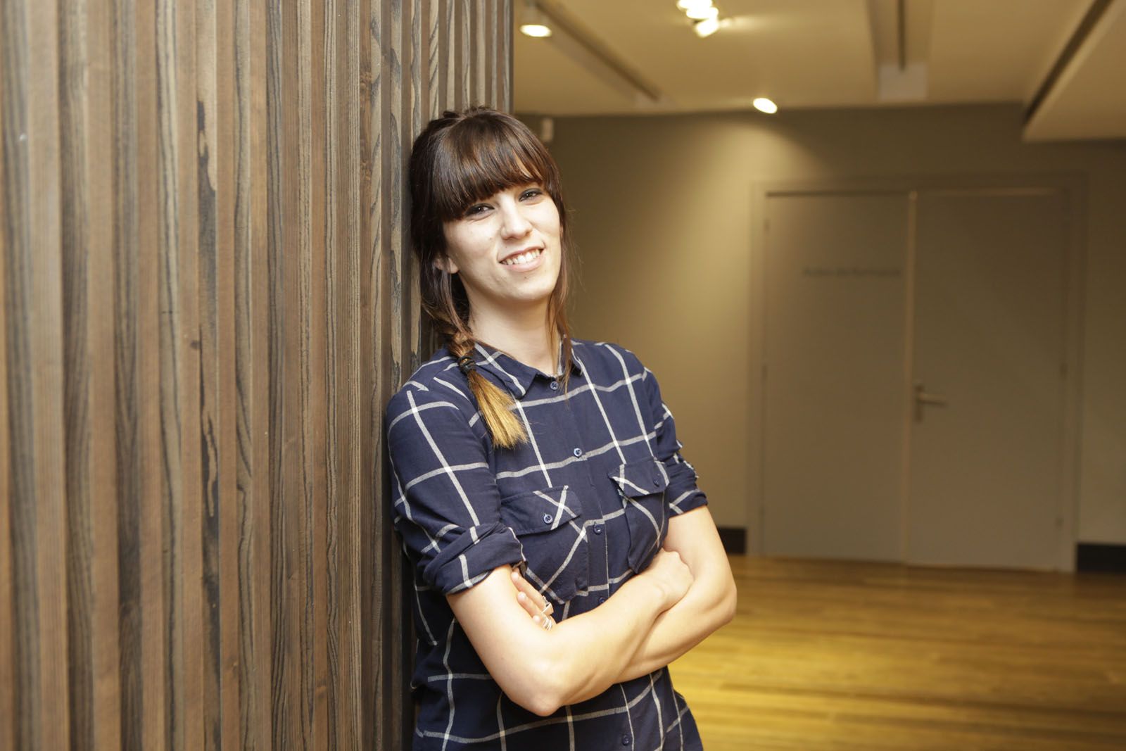 Joana Llauradó, comissaria de la mostra. FOTO: Artur Ribera