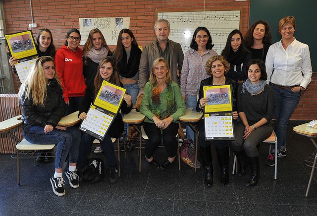 El calendari s'ha presentat a Sant Cugat aquest 18 de novembre. FOTO: Localpres