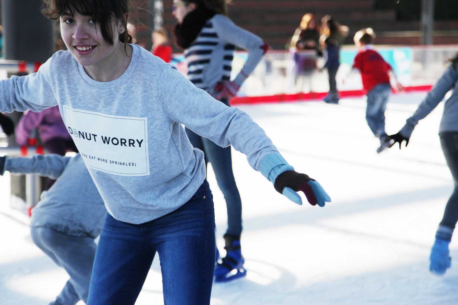 La pista de gel canvia d'ubicació. FOTO: Lali Puig La pista de gel canvia d'ubicació. FOTO: Lali Puig